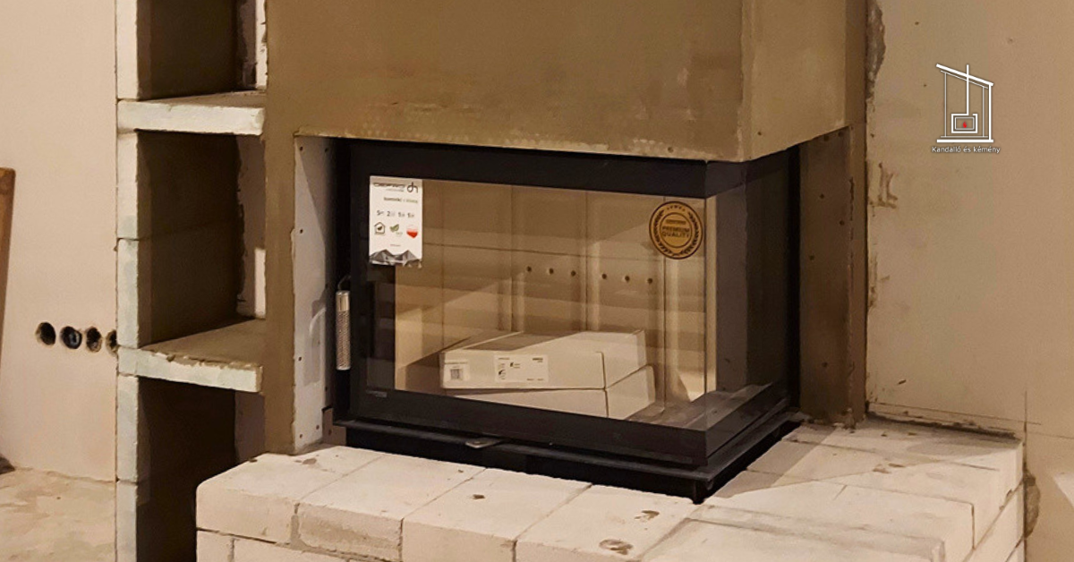Minőségi samott bélés vagy a tűztér belső szerkezete
